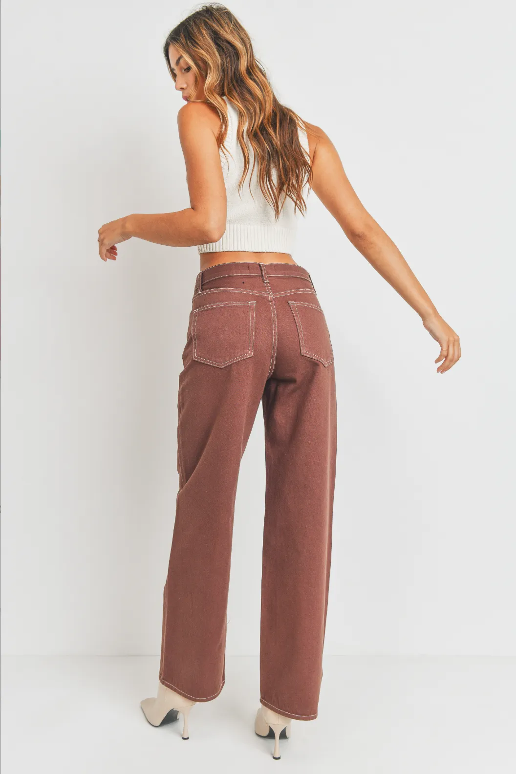 Retro Wide Leg Jeans