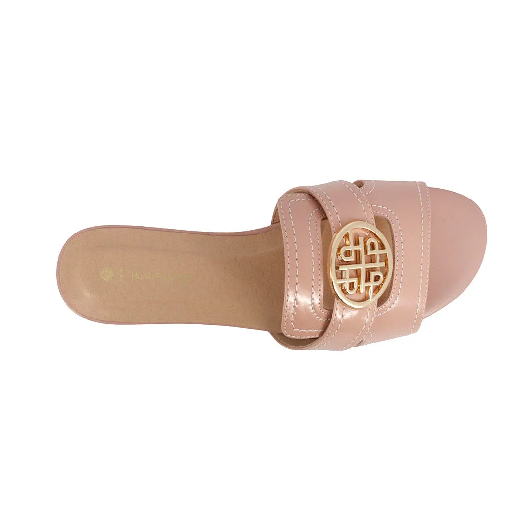 Sandalias flats Indie rosado para mujer