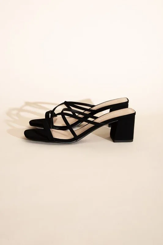 Strappy Mule Sandal