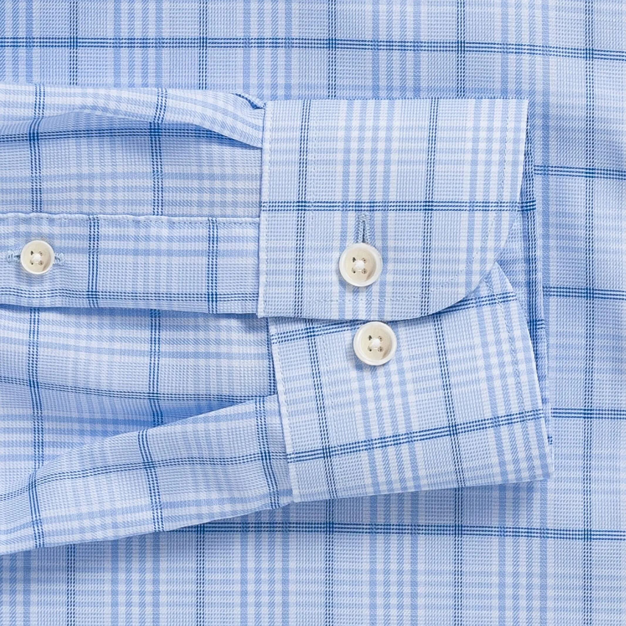 The Blue Coventry Comfort Stretch Custom Shirt