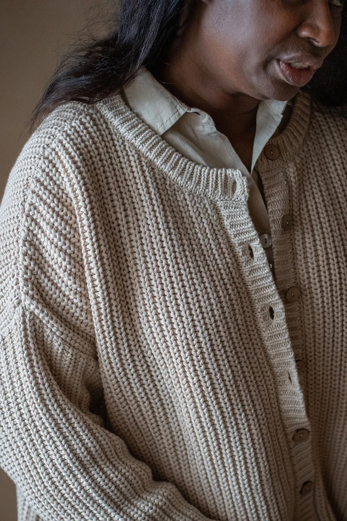 The Chunky Knit Cardigan