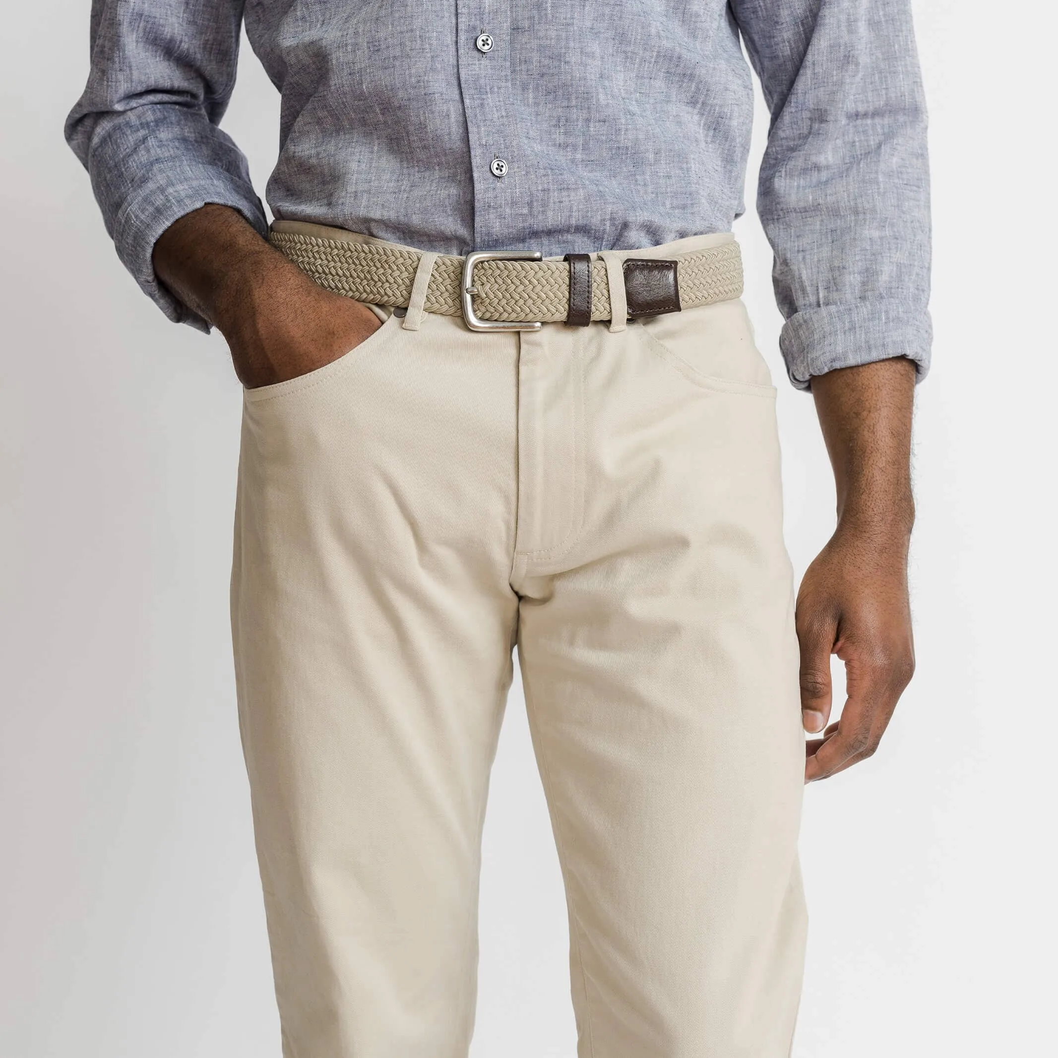 The Tan Franklin 5 Pocket Custom Pant