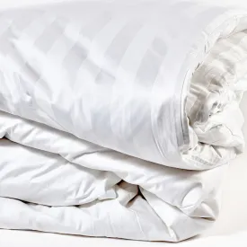 tone-on-tone sheet set with duvet cover