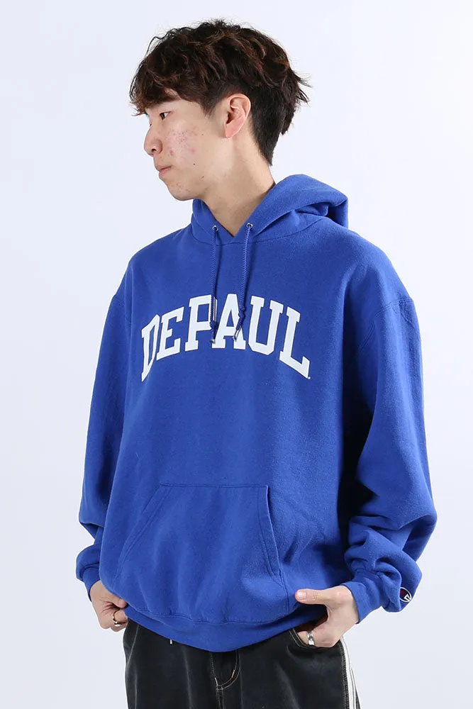 Vintage Depaul University Hoodie L