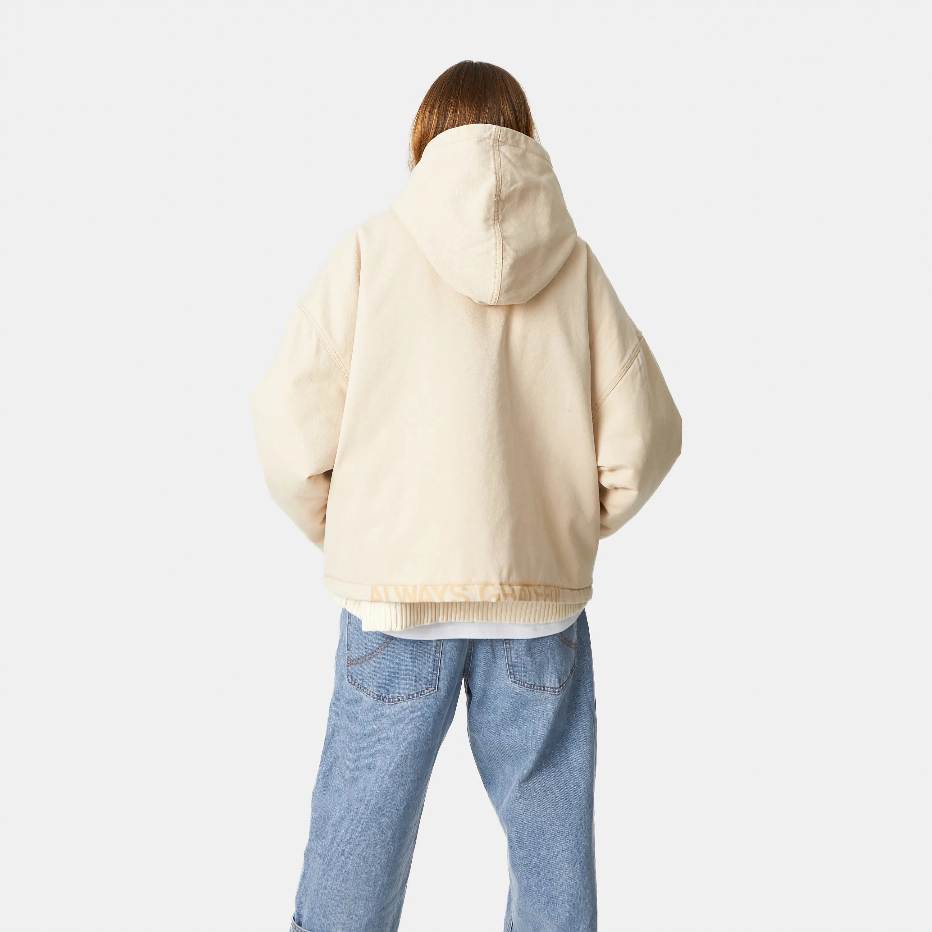 We Knew Off Sand Heavy Zip Jacket