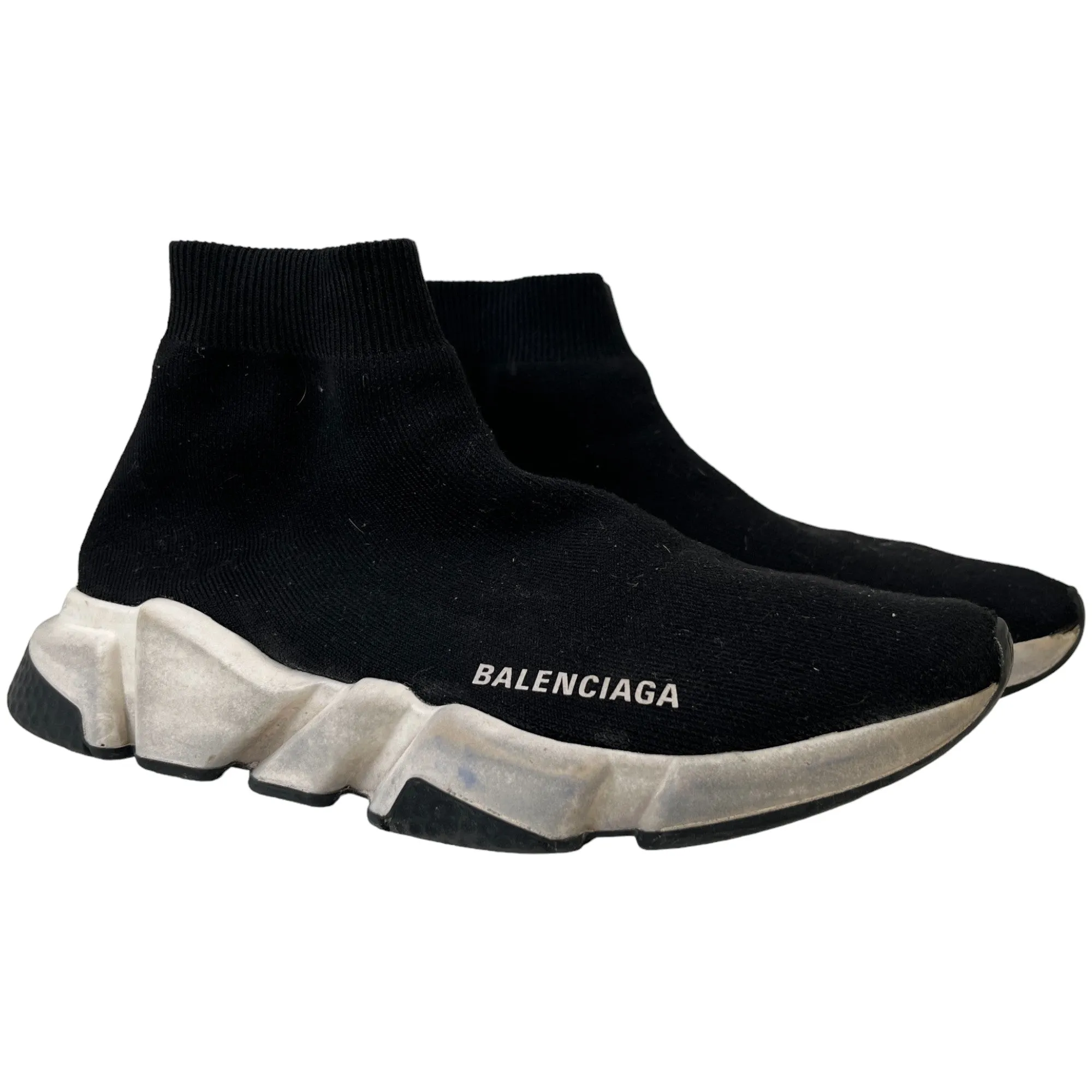 Women's Speed Sock High Trainers Black Size EU 40 / UK 7