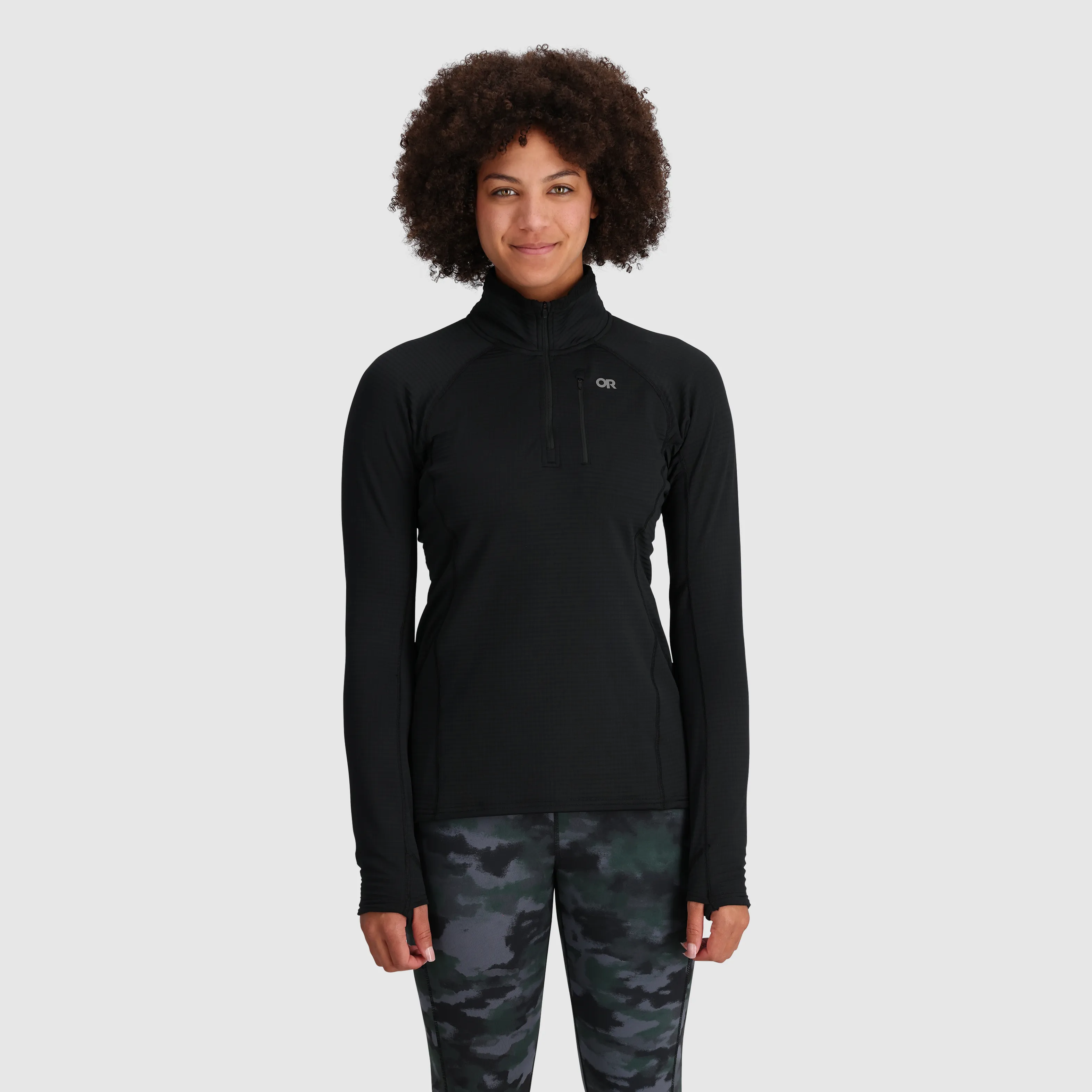 Women's Vigor Grid Fleece Quarter Zip