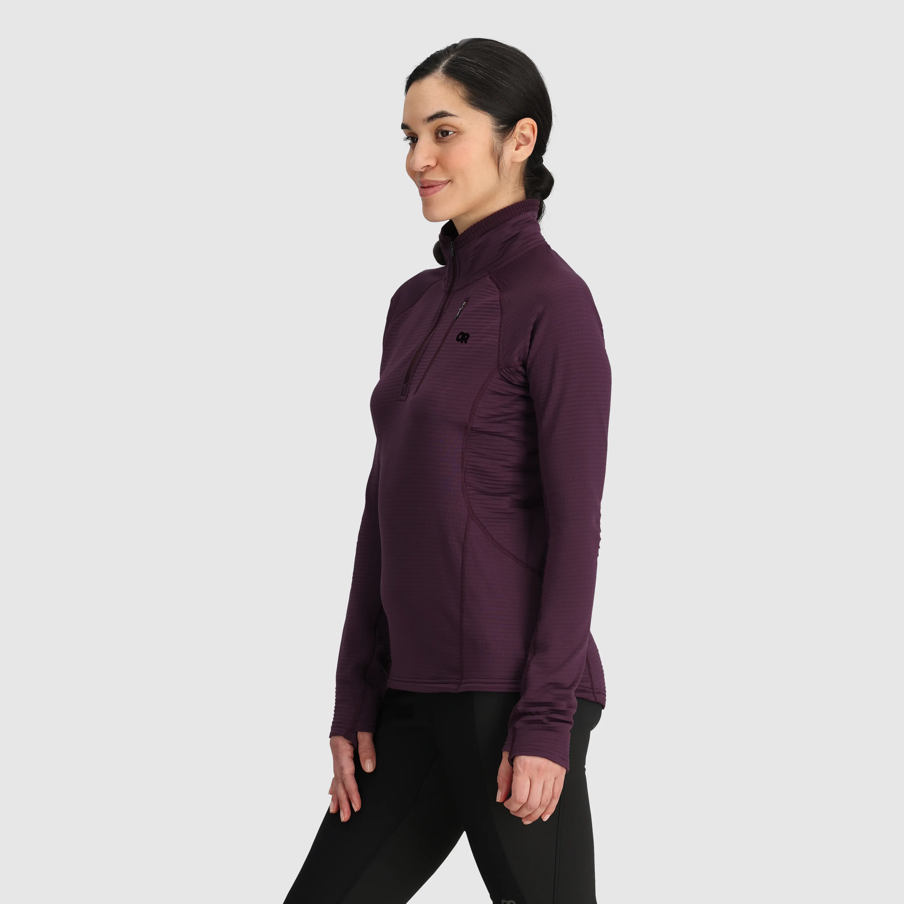 Women's Vigor Grid Fleece Quarter Zip