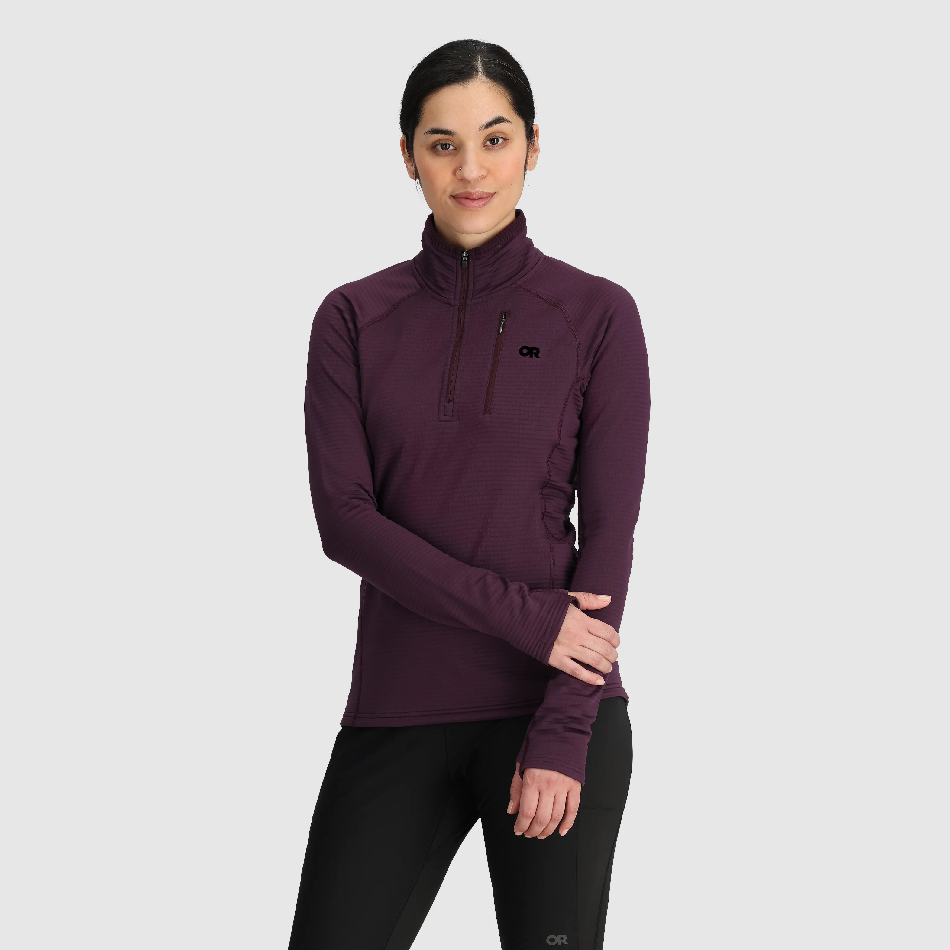 Women's Vigor Grid Fleece Quarter Zip