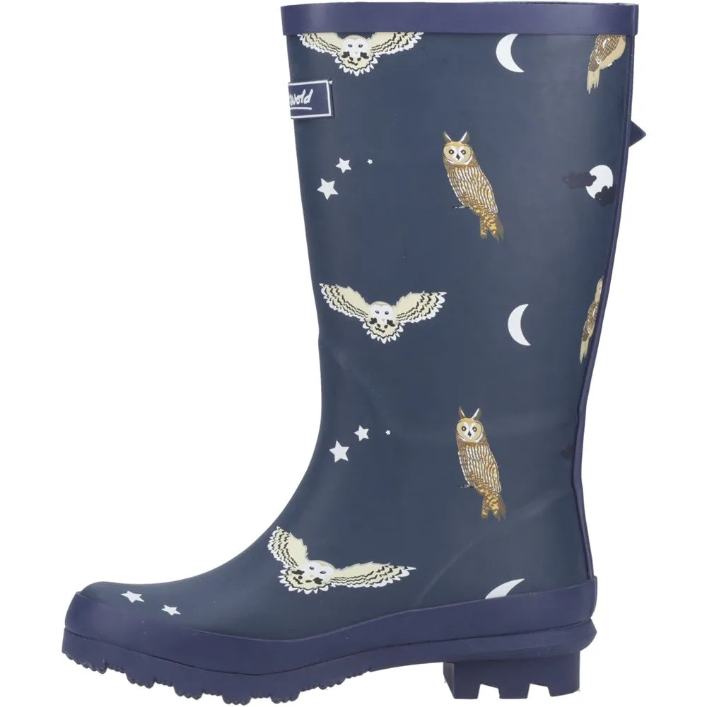 Woodland Junior Wellingtons Owls