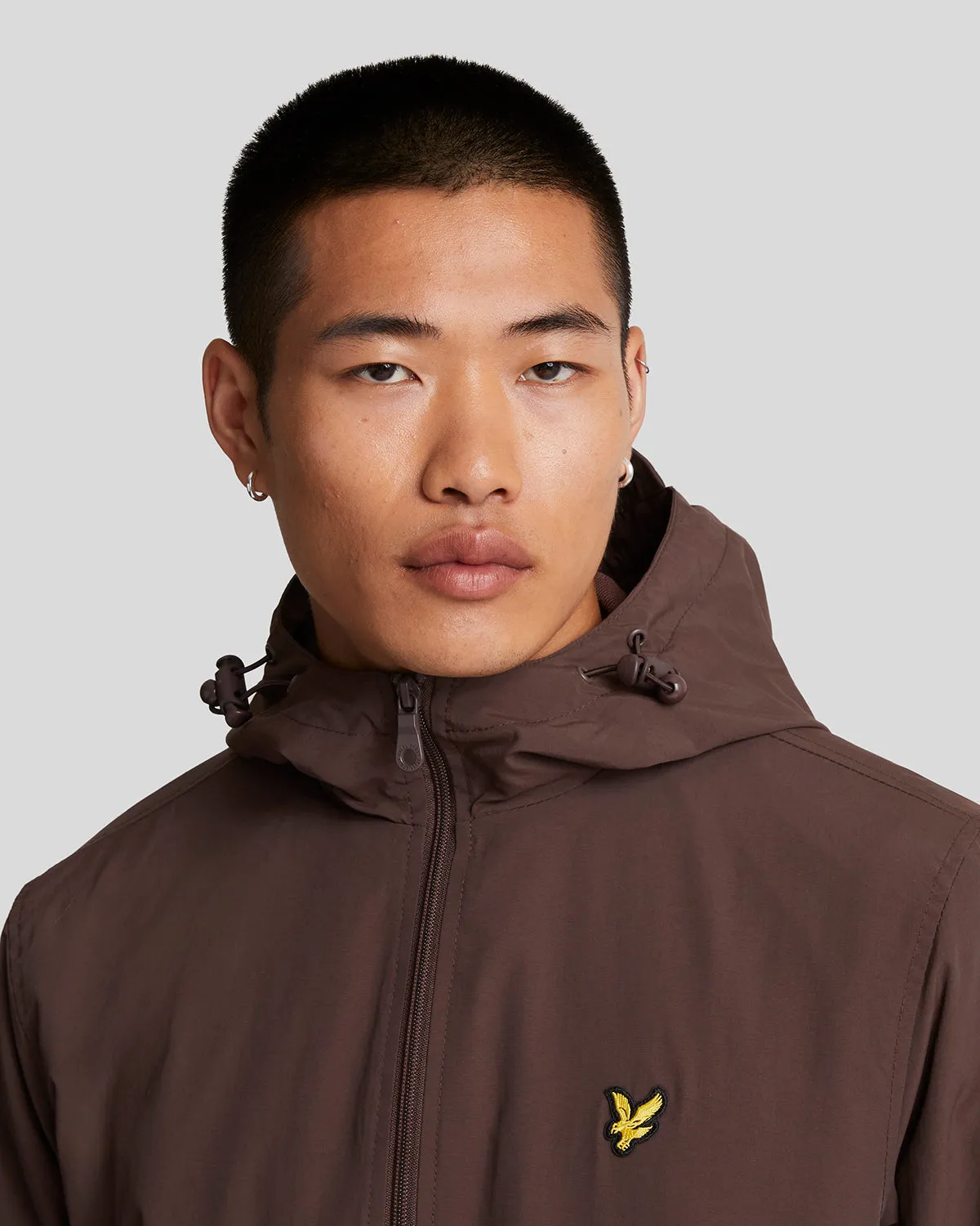 Zip Through Hooded Jacket